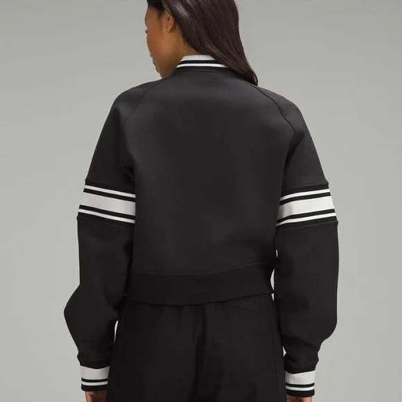 lululemon athletica Black Varsity Jacket S - Picture 3 of 7